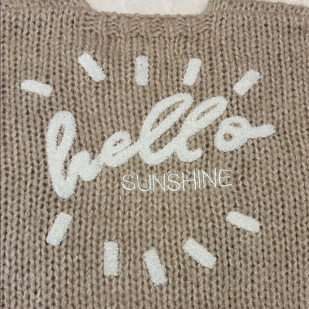 Saltwater Luxe "Hello Sunshine " Colorful Knit Cardigan Size XS NWT - Picture 6 of 10